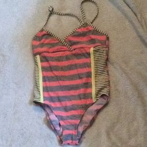 Girls one piece swim suit